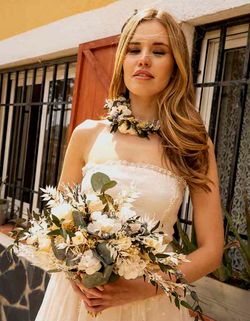 Pack Ramo Gota y Tocado Edurne