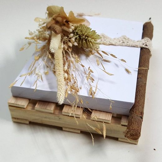 Palet con Bloc y Lápiz Arena