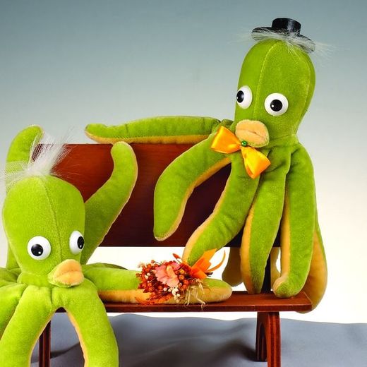 Parejas de Animales Peluches Novios