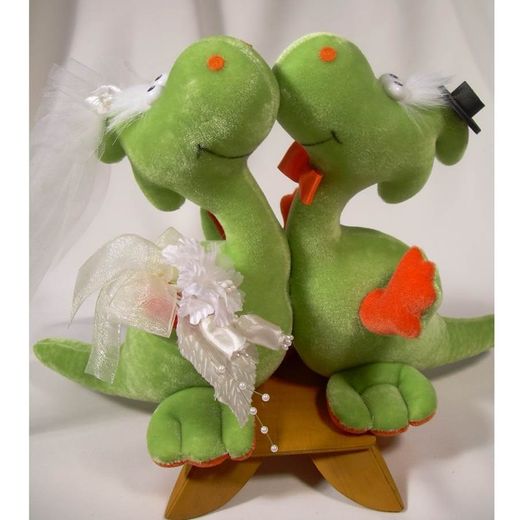 Parejas de Animales Peluches Novios