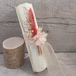 Pergamino con Poesía para Entregar