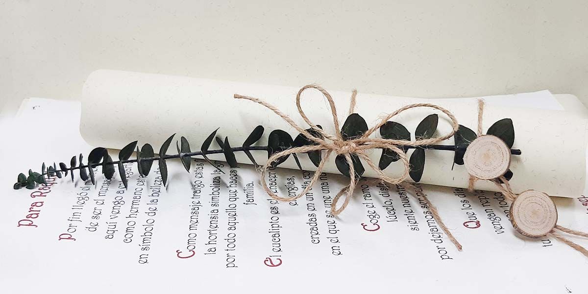 Pergaminos para el Novio A3 (29.7cm X 42cm)