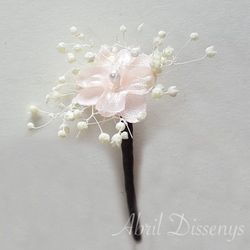 Set de 10 Pins de Flores para Niñas y Comunión