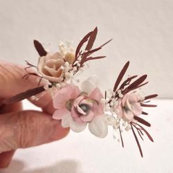 Pin de Flor Peonía para el Pelo