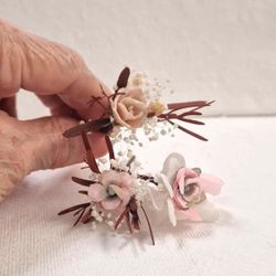 Pin de Flor Peonía para el Pelo