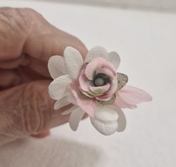 Pin de Flor Peonía para el Pelo