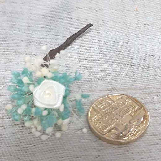 Pin de Pelo Flor Natural 5 Unid