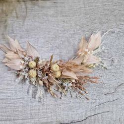 Pink Nude Flowers For Ear