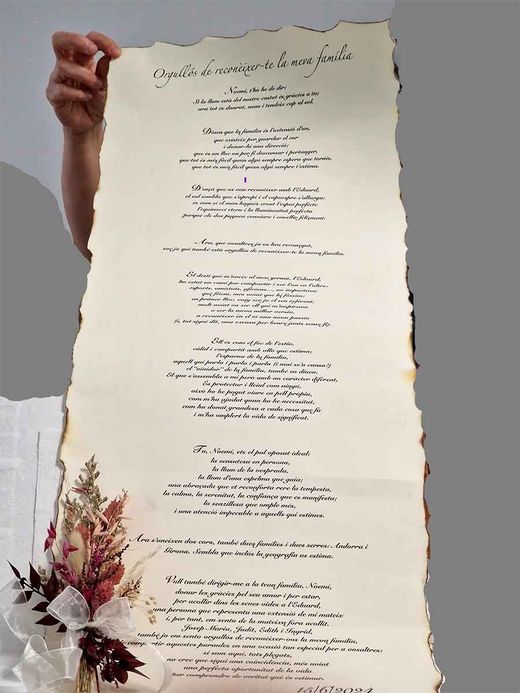 Poesías o Textos Largos Personalizados