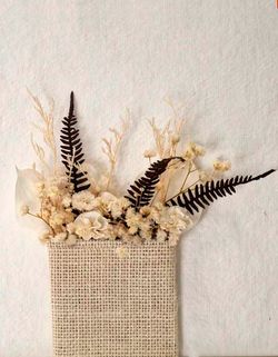 Prendidos Flor Blanca Novio para Bolsillo