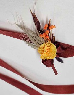 Pulsera de Claveles con Cinta