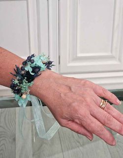 Pulsera de Media Caña Color Turquesa