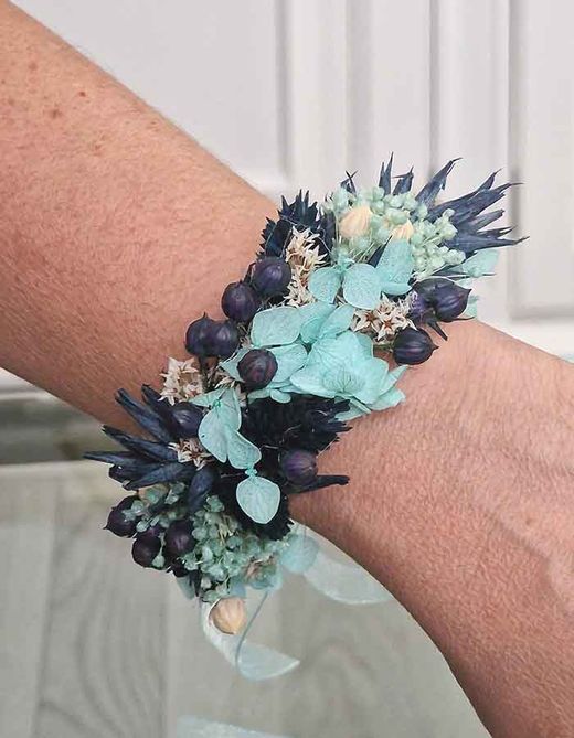 Pulsera de Media Caña Color Turquesa