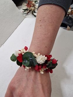 Pulsera Media Caña Color Rojo