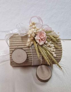 Pulseras Clavel y Flor Seca Invitadas