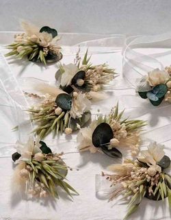 Pulseras de Eucaliptus y Paniculata Dámaris