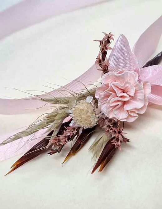 Pulseras Rosas para Invitadas