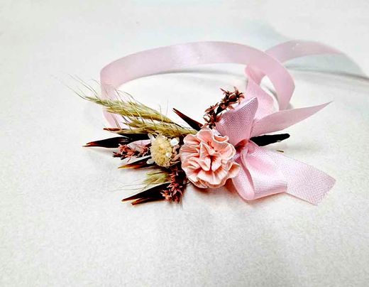 Pulseras Rosas para Invitadas