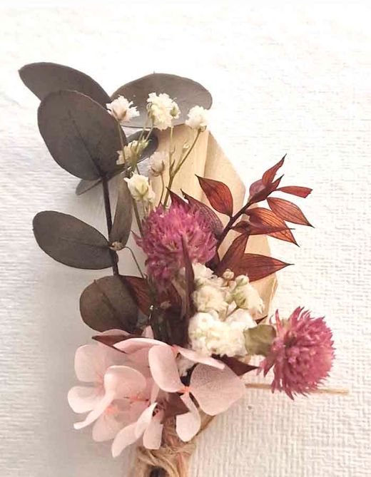 Ramillete de Flores para la Solapa Novio