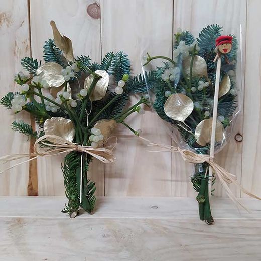 Ramo de Flor de la Suerte con Celofán