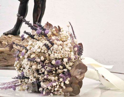 Ramo de Flores del Campo Lavanda Nat