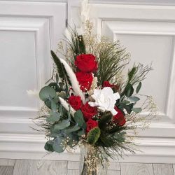 Ramo de Novia 7 Rosas 1 Gardenia