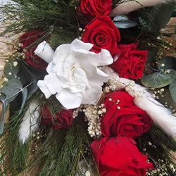 Ramo de Novia 7 Rosas 1 Gardenia