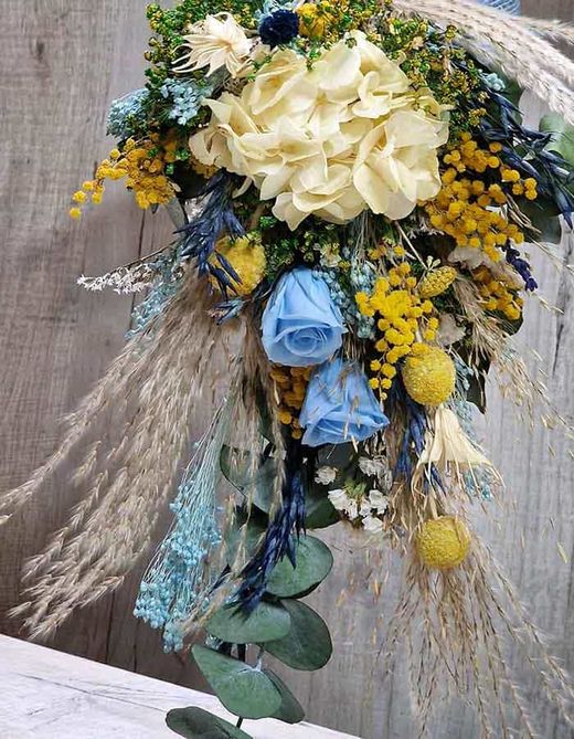 Ramo Flor Azul Silvestre