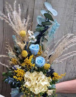 Ramo Flor Azul Silvestre