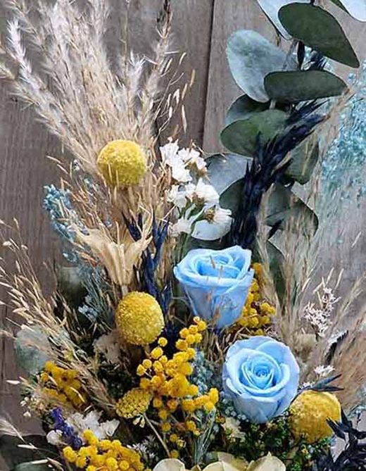 Ramo Flor Azul Silvestre