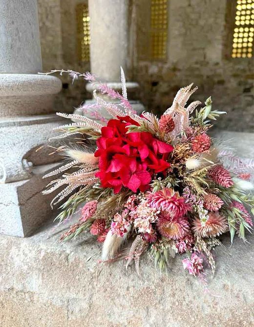 Ramo Flores Novia Boho