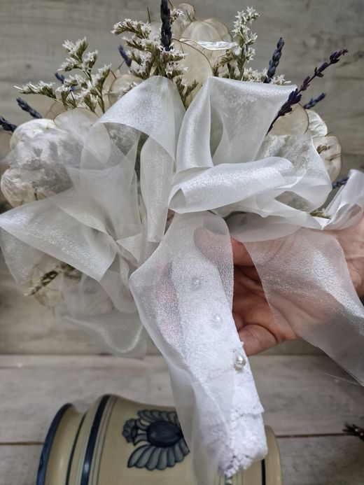 Ramo Novia Redondo Flor de Plata