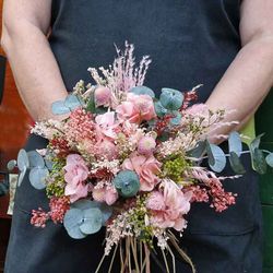 Ramo Novia Natural Rosa