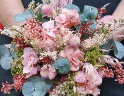 Ramo Novia Natural Rosa