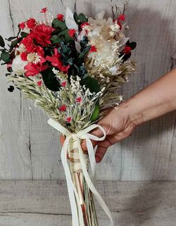 Ramo Novia Rojo y Verde