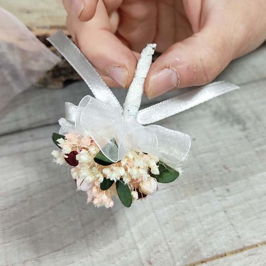 Réplica en Miniatura del Ramo de Novia