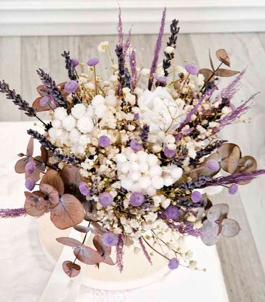 Réplica Novia Margaritas y Lilas