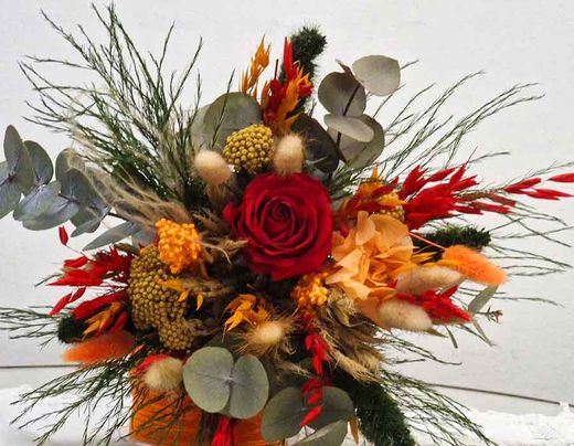 Ramo de Novia Vibrante Iría