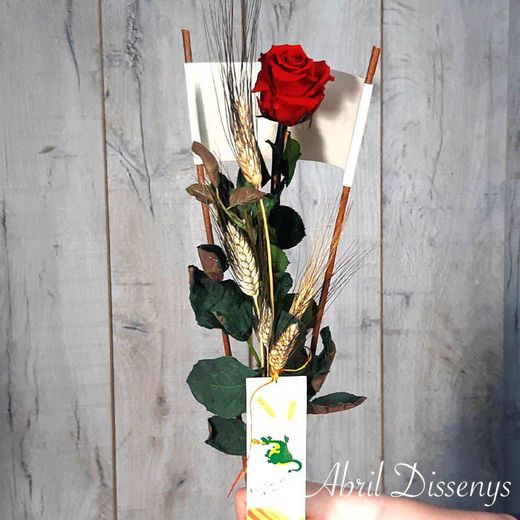 Rosa Roja Grande Sant Jordi