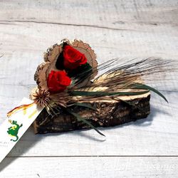 Rosa Sant Jordi Centro Rústico Horizontal