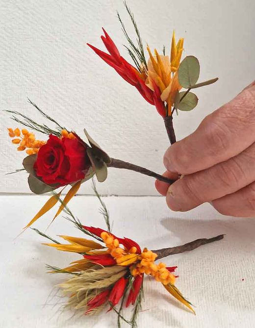 Set 3 Pin Pelo Grande Iria