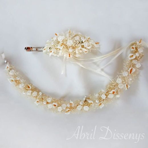 Set de comunión cintura y pasador