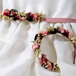 Set Diadema y Cintura Diana