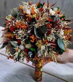 Set Floral Novia Otoñal