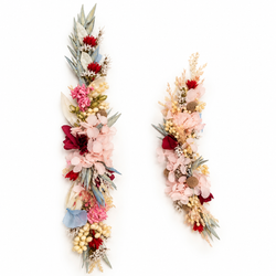 Set Flores Pelo y Cintura