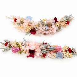 Set Flores Pelo y Cintura