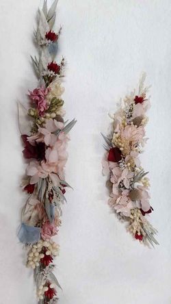 Set Flores Pelo y Cintura