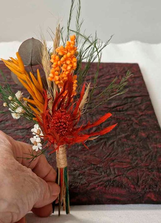 Solapa Floral Novio Colección Iria