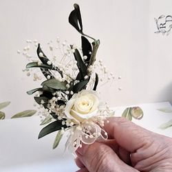 Solapa Hombres de Olivo Paniculata y Rosas