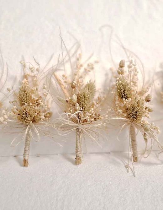 Solapa Pequeña de Flor Seca Laia